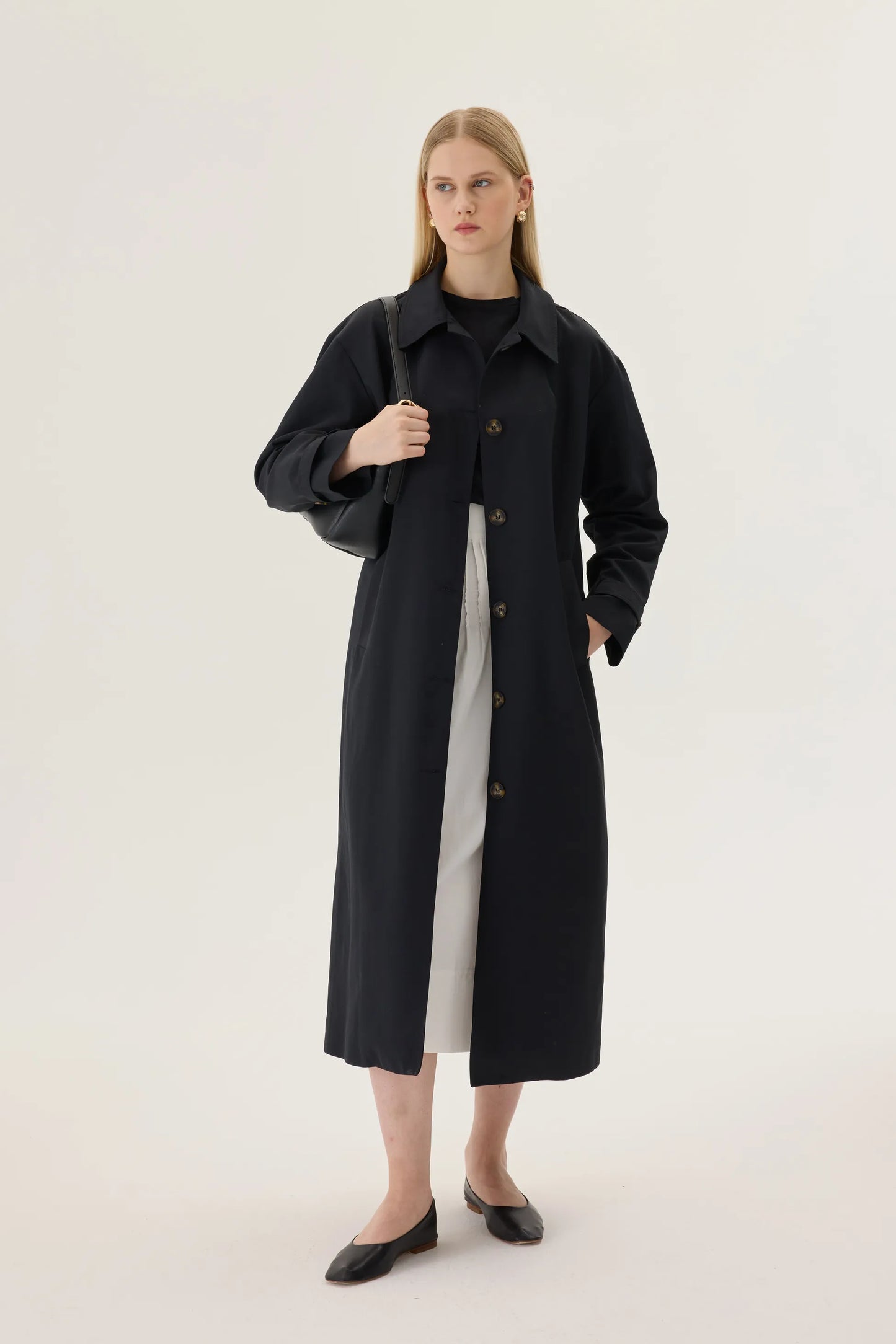 TRENCH-COAT - NOIR